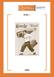 Volumen 9, número 37. La imagen de portada es el anuncio clásico de Cacaolat, en el que un niño lleva al hombro una botella gigante de este famoso batido de chocolate.